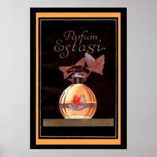 Poster vintage - Parfum Estasi