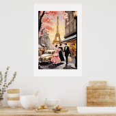 Poster vintage Paris (Cuisine)