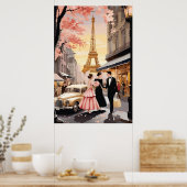 Poster vintage Paris (Cuisine)