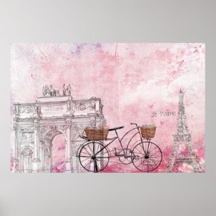 Poster Vintage Paris