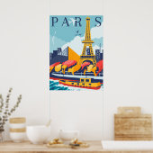 Poster Vintage Paris (Cuisine)