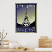 poster vintage paris france (Cuisine)