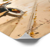 Poster vintage Paris Place du Châtelet (Coin)