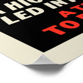 Poster vintage - "Passion flamboyante" (Coin)