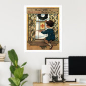 Poster vintage Patriotic 1918 (Bureau à domicile)