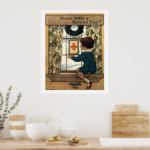 Poster vintage Patriotic 1918 (Cuisine)
