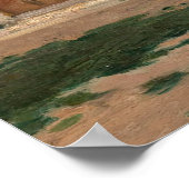 Poster Vintage Pays Antique Cottage (Coin)