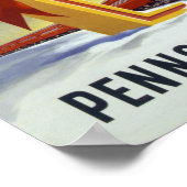 Poster Vintage Pennsylvania Railroad (Coin)