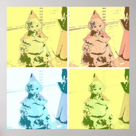 Poster Vintage Petit Chaperon Rouge (Devant)