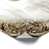 Poster Vintage petite fille 2 (Coin)