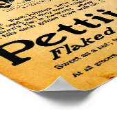 Poster Vintage Pettijohns Breakfast Cereal Print/Poster (Coin)