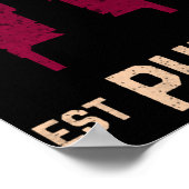 Poster Vintage Philadelphia Philly Pennsylvania Skyline (Coin)