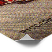 Poster Vintage Piccadilly Circus Londres (Coin)