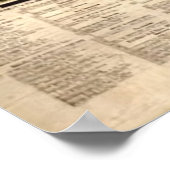 Poster Vintage Pictorial Map of Los Angeles (Coin)