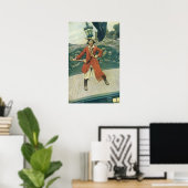 Poster Vintage Pirates, capitaine Keitt par Howard Pyle (Bureau à domicile)