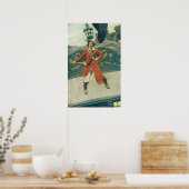 Poster Vintage Pirates, capitaine Keitt par Howard Pyle (Cuisine)
