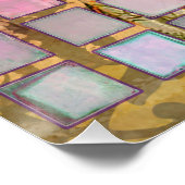 Poster Vintage Pisces femme gothique classique (Coin)