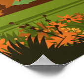 Poster Vintage Plano Texas (Coin)