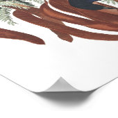 Poster vintage Poisson Crow Imprimer (Coin)