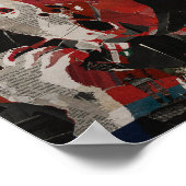 Poster Vintage Pop Art Portrait baby call (Coin)