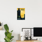 Poster Vintage Prague (Praha) Voyage (Bureau à domicile)