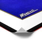 Poster vintage Print Philadelphia Queenstown Large (Coin)