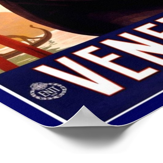 Poster vintage Print Venezia (Coin)