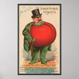 Poster Vintage : publicité agricole -