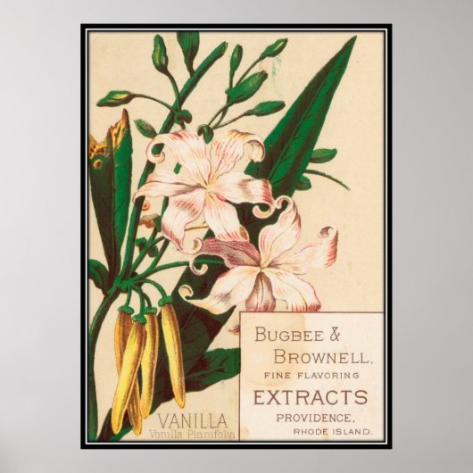 Poster Vintage : publicité alimentaire - (Devant)