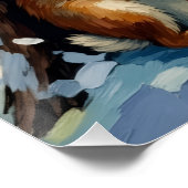 Poster Vintage Rabbits Beneath the Holly Tree Christmas (Coin)