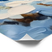 Poster Vintage Red Squirrel Pine Tree Christmas (Coin)