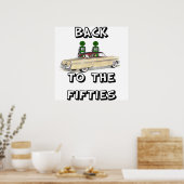 Poster vintage Retour Aux Années Cinquante1 (Cuisine)