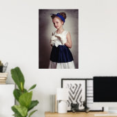 Poster Vintage rétro (Bureau à domicile)