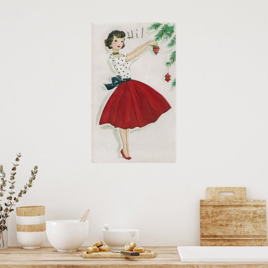 Poster Vintage rétro (Cuisine)