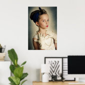 Poster Vintage rétro (Bureau à domicile)