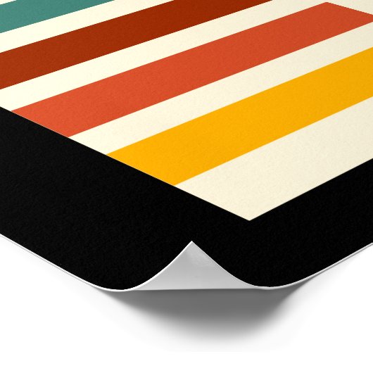 poster vintage rétro 1971 (Coin)