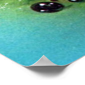 poster vintage rétro kitty Christmas bulbe (Coin)