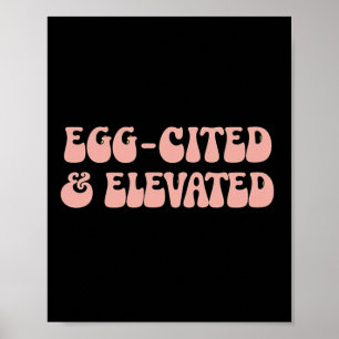 Poster Vintage Retro Plaisanterie De Pâques Oeuf Cité Et