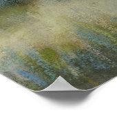 Poster Vintage River View Paysage Impressionniste Art (Coin)