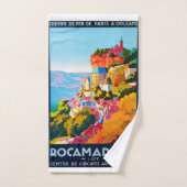 Poster vintage - Rocamadour (Serviette à main)