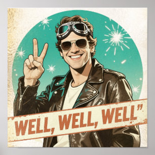 Poster Vintage Rock & Roll Bien Bien Bien