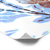 Poster Vintage russe Père Noël (Coin)