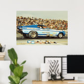 Poster Vintage Ruth Mustang (Bureau à domicile)