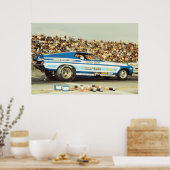 Poster Vintage Ruth Mustang (Cuisine)