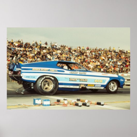 Poster Vintage Ruth Mustang (Devant)
