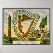 Poster Vintage : Saint Patrick's day - (Devant)
