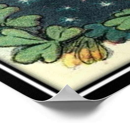 Poster Vintage : Saint Patrick's day - (Coin)