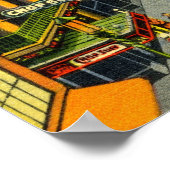 Poster vintage San Francisco Chinatown (Coin)