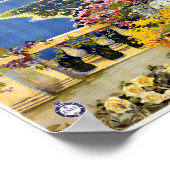 Poster vintage San Remo Travel (Coin)