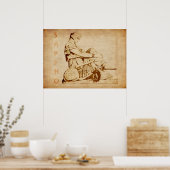 Poster vintage Sappho (Cuisine)